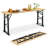 66.5'' Rectangular Portable Folding Table