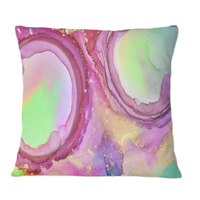 Abstract Throw Pillow