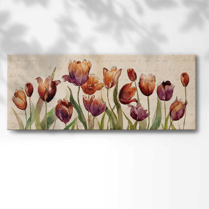 «Bow to Summer II» sur impression sur toile, H 8 po x l 20 po x P 1,5 po
