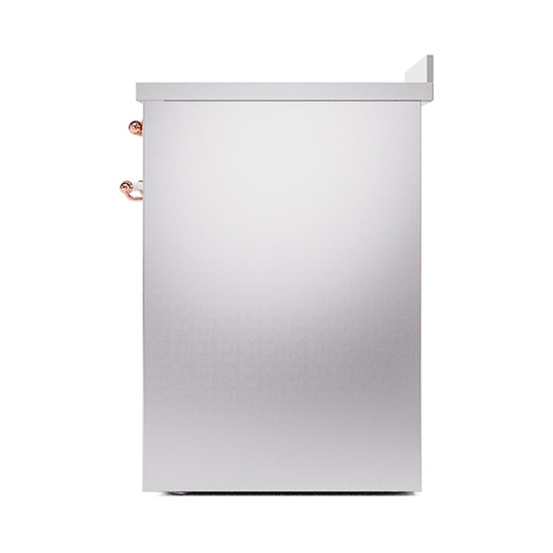 ILVE Nostalgie II Noblesse 30 in Induction Range, Stainless Steel/Copper
