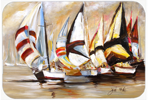 Planche à découper en verre bing voiliers caroline Boat
