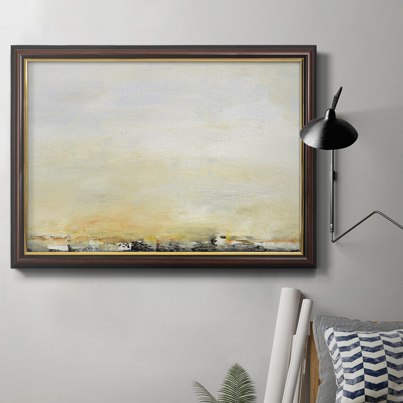 Toile encadrée de qualité supérieure «Lingering Light II» - prête à être accrochée, H 24 po x l 36 po x P 1 po