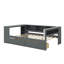 Lit plateforme double avec tablettes, tiroirs et tête de lit tapissier-1601352499-1601352498