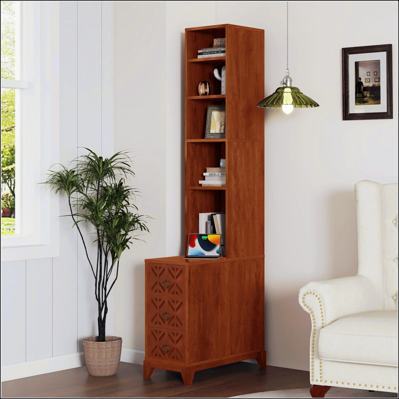 End Table With 3 Drawers