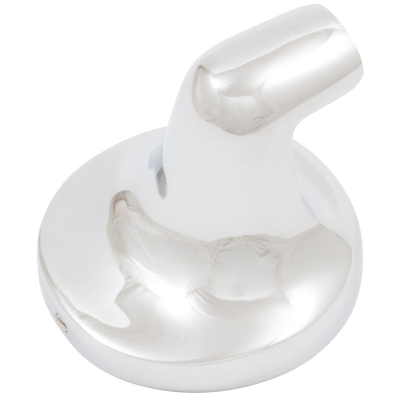 Harbor Mist Wall Mounted Robe Hook, Bright Chrome