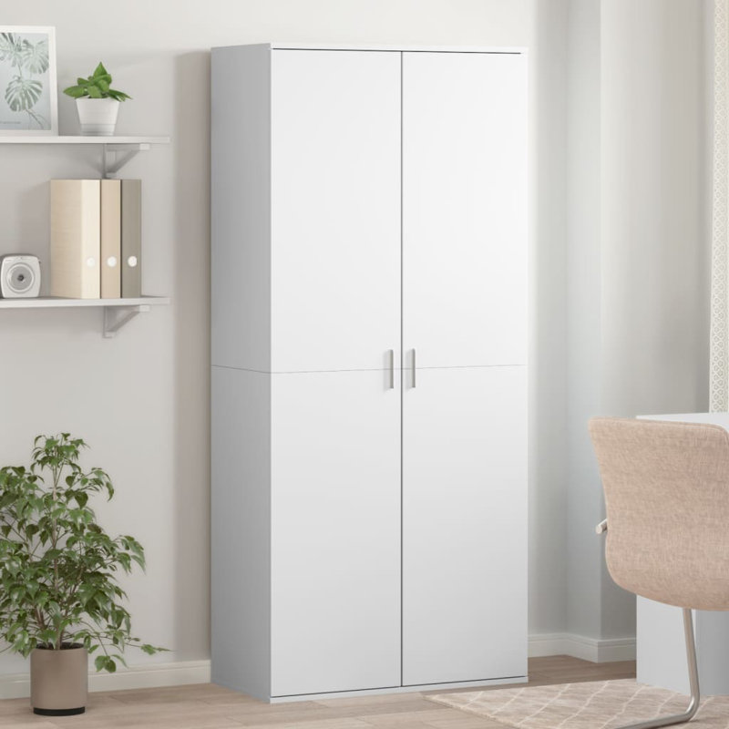 12 Pair Shoe Storage Cabinet, White