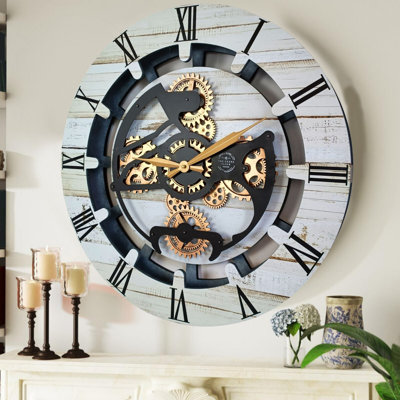 Solid Wood Wall Clock