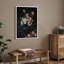 Bouquet de roses luxuriantes, illustrations florales classiques, campagne française rustique-101752234-101752231