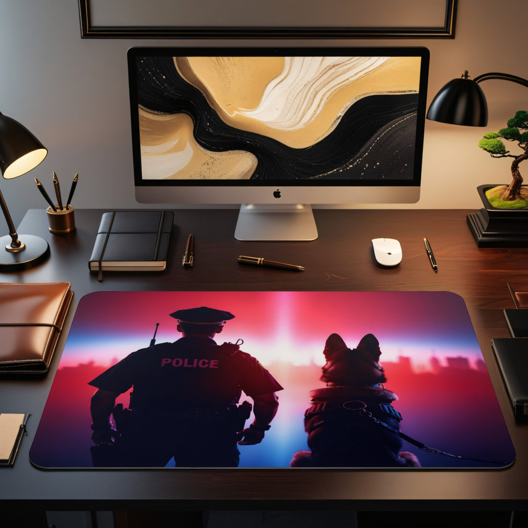 German Shepherd K9 Desk Mat