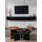70-inch Fully Assembled Floating Tv Stand, High-gloss Black-1048158596-1048158601