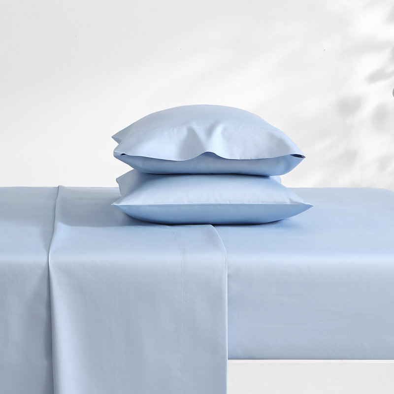 Mint Green Cotton Polyester Queen Deep Pocket Sheet Set
