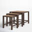 Aluminum 3 Nesting Coffee Table