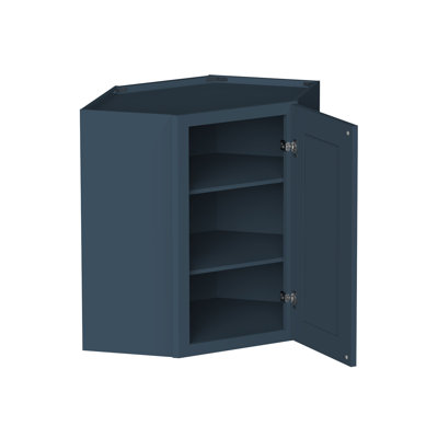 Armoire murale de coin standard de cuisine L 24 po x P 12 po x H 30 po prête à assembler Casainc