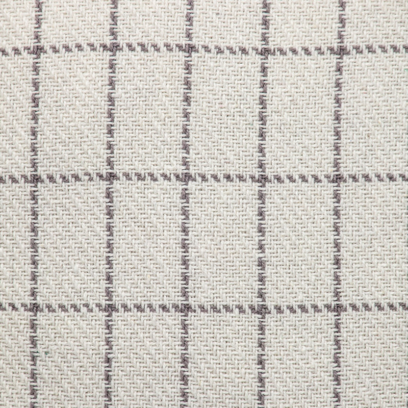 Plaid Cotton Reversible Throw Pillow
