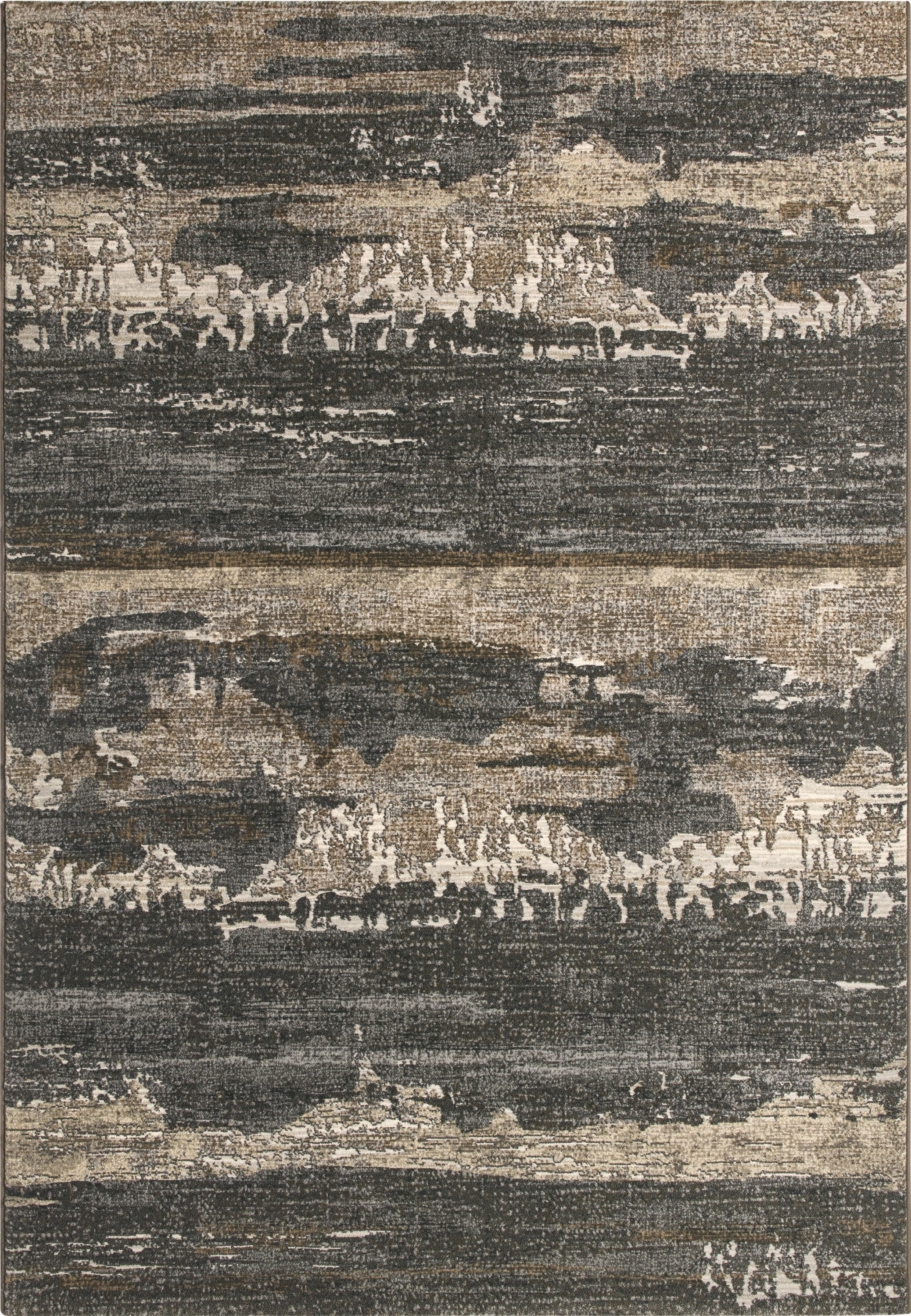 Williston Forge Annissia Abstract Flat Weave Brown Area Rug | Wayfair.co.uk