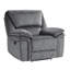 Fauteuil inclinable manuel en microfibre Senai