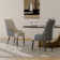 7-Piece Modern Dining Room Sets (71" Dining Table + 6 Chairs) Pre-Assembly, Sintered Stone Tabletop Kitchen Dining Table Set with 6 PU Upholstered Chairs