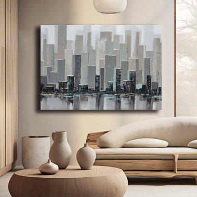 Peinture décorative sur toile