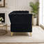 87.41 " Velvet Sofa