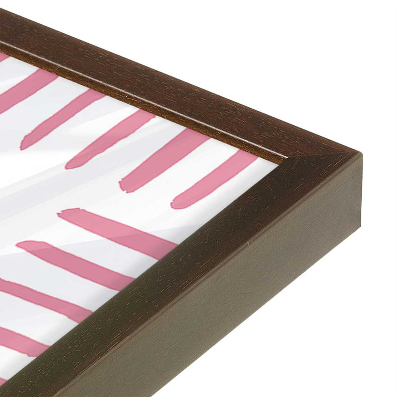 Ensemble de 2 estampes Ribboned Holiday, Brun Belvinder, 20 po x 20 po