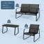 Garden Lounge Set with Table