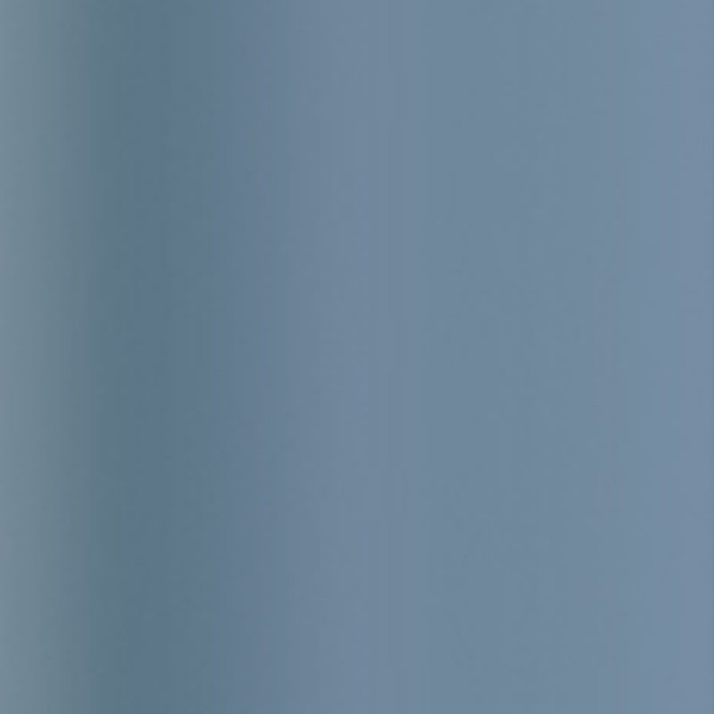 Smooth Collenette Unscented Taper Candle, 7" H x 1.25" W x 1.25" D, Williamsburg Blue