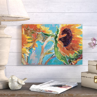 " Sunflowers V " by Richard Wallich