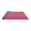 Tapis mauve à rayures Raeford-90690461