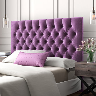 Iruela Upholstered Velvet Headboard