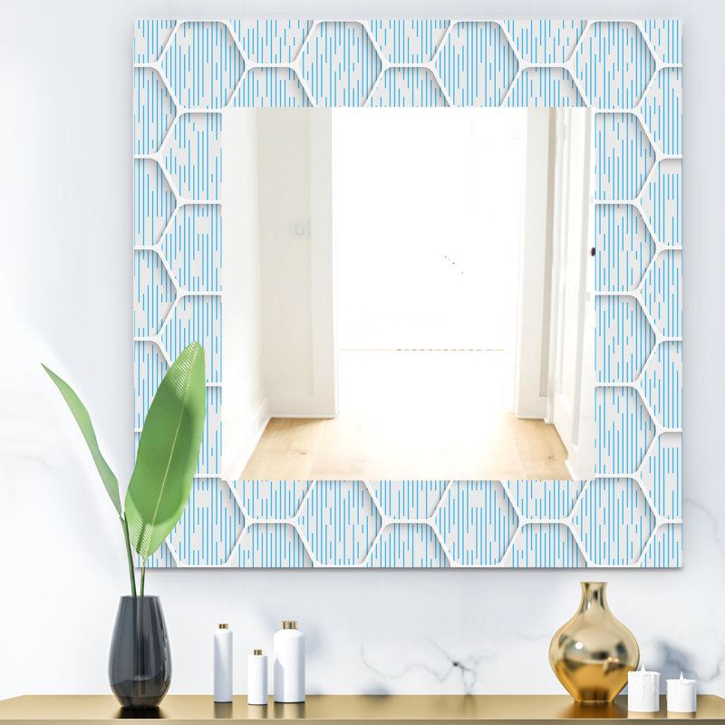 Miroir de salle de bain scandinave 26 Mid-Century, H 39,4 po x l 29,5 po