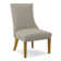 Chaise d'appoint rembourrée Tuxedo