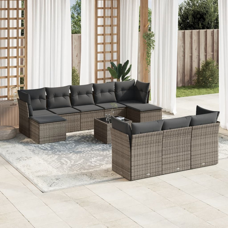 Ensemble de canapé de jardin Vidaxl
