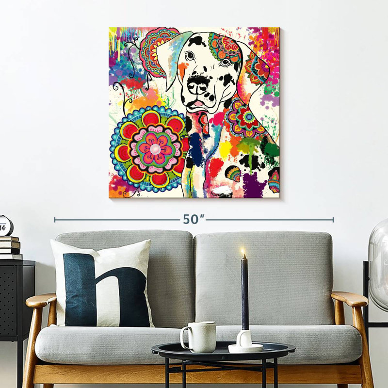 Bramala mandala Brampt, H 30 po x l 30 po