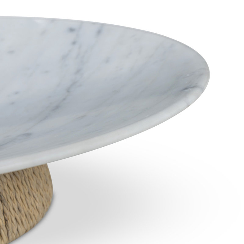 Divya Bowl-White Statuario Marble
