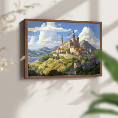 Paysage, série C, reproduction encadrée
