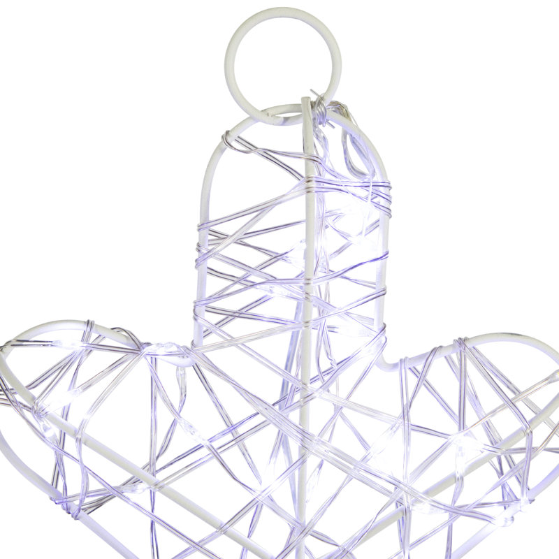 Weather Resistant Plastic Hanging Christmas Decoration