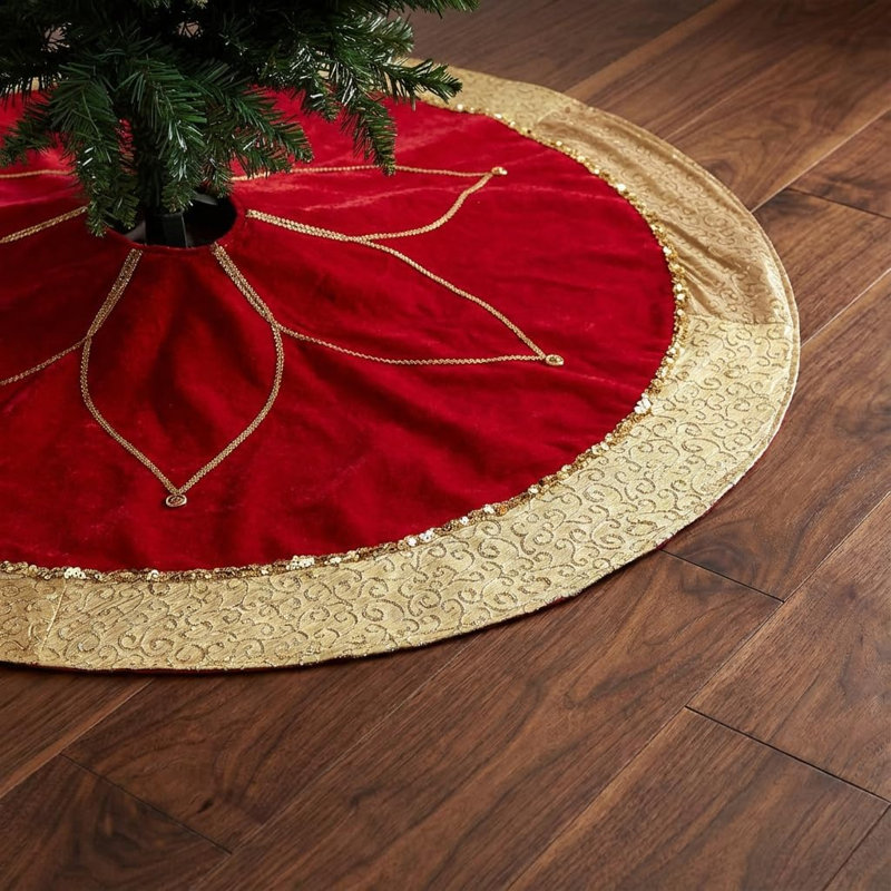 Jupe d'arbre de Noël Valery Madelyn