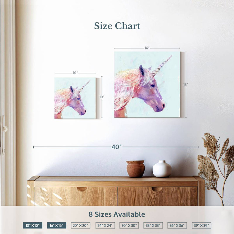 Licorne mystique Kelan I, H 10 po x l 10 po