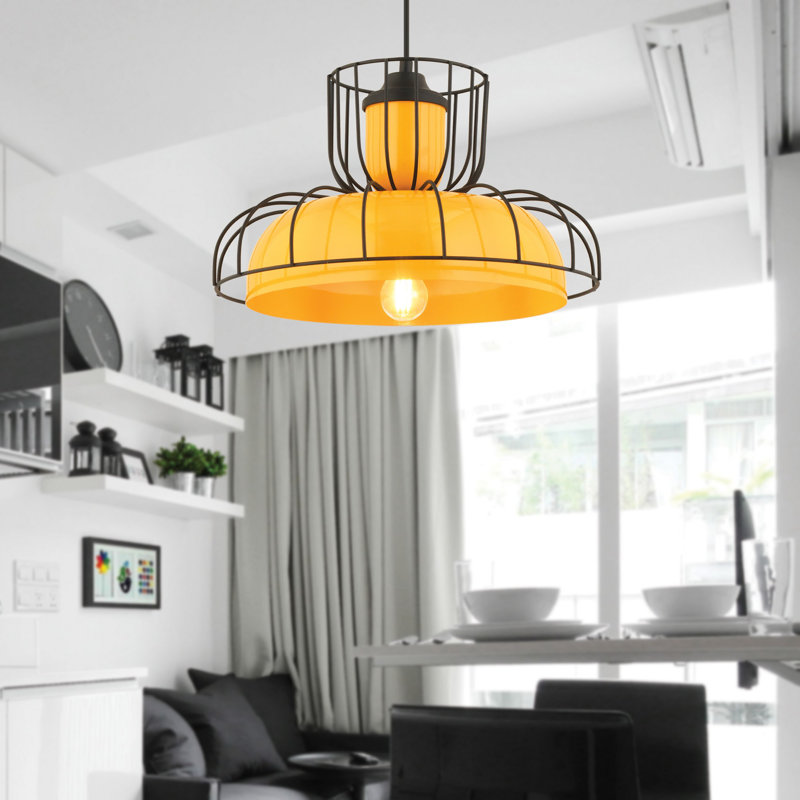 Elegant Adjustable Chandelier, White Metal Body, 14.2 x 9.8 inches | Height Adjustable from 11 to 54.3 inches | E27 Socket, Max 40W | Perfect for Living Room & Dining Spaces, Stylish Lighting Solution, IP20 Rated