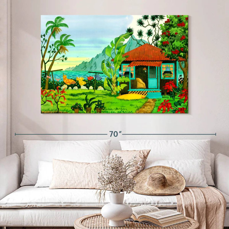Gillard Island Getaway Home, H 34 po x l 51 po