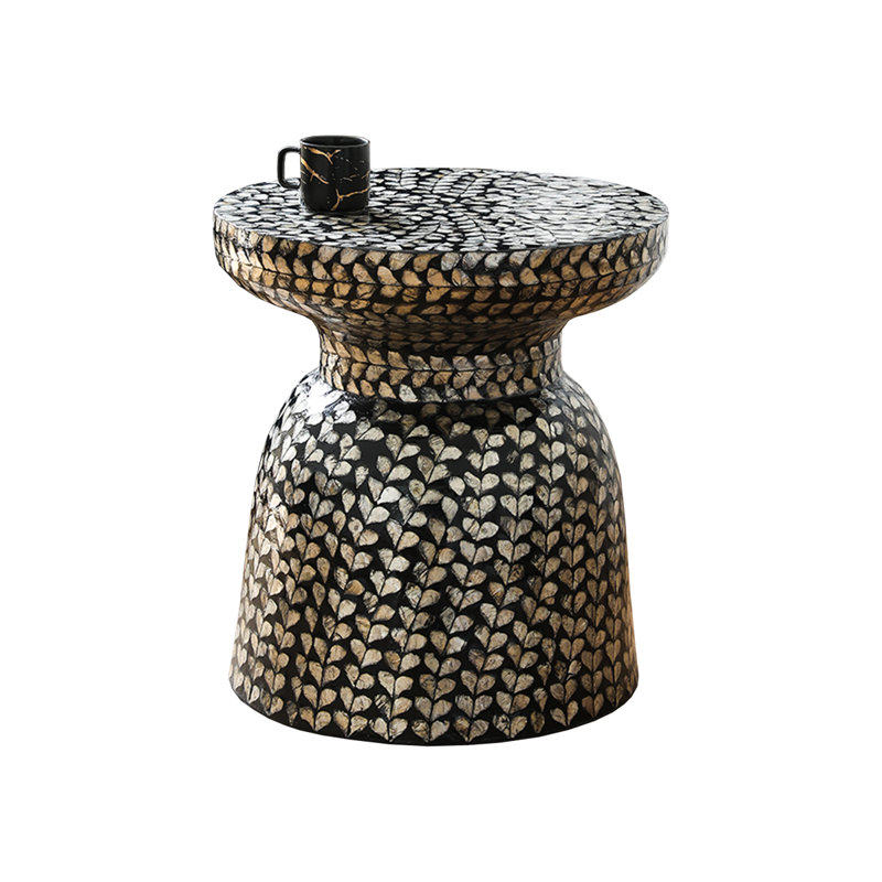 Modern Shell End Table