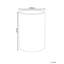 Plant Pot 36 x 51 cm Grey EUCOMMIA