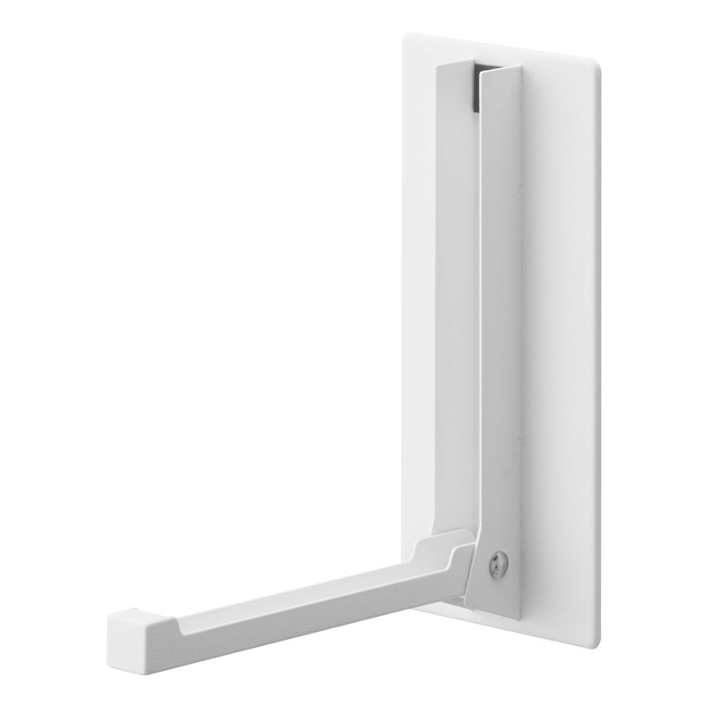 White Steel Magnetic Folding Wall Hook