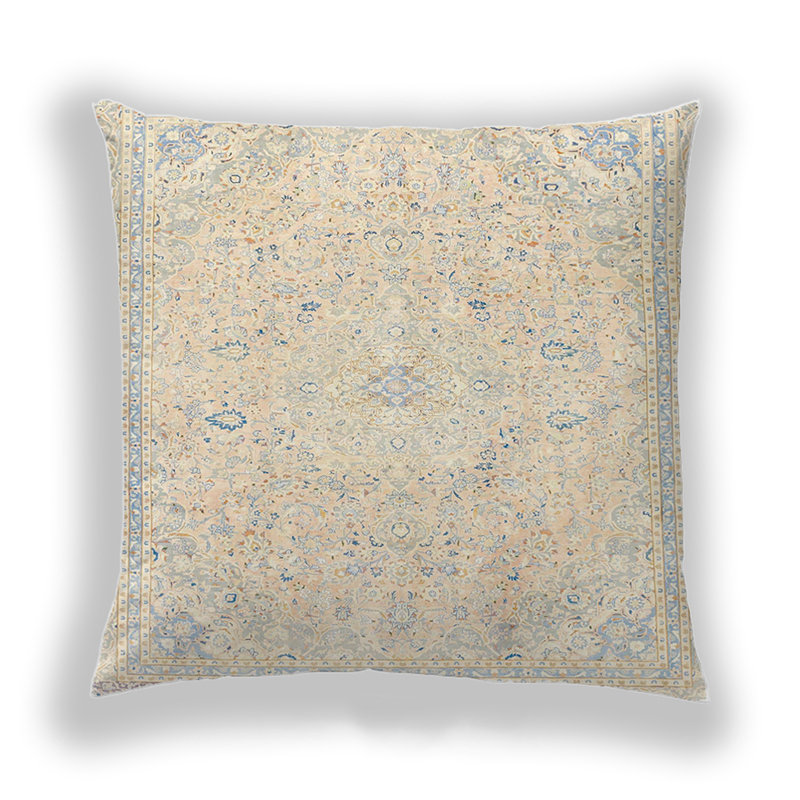 Abstract Reversible Throw Pillow, Microsuede