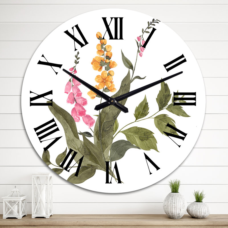 Horloge murale surdimensionnée, Grand