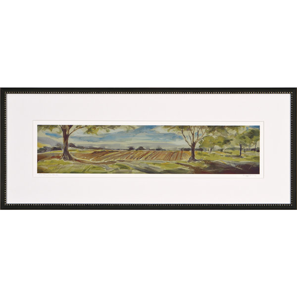 Planting The Land Print by Daughdrill