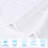 Mile Smart Twist Viscose Cotton Blend Medium Weight Solid Thick Border Towel Set-106716095-106716098