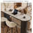 French-Style Minimalist Granite Bar Table-1713712557
