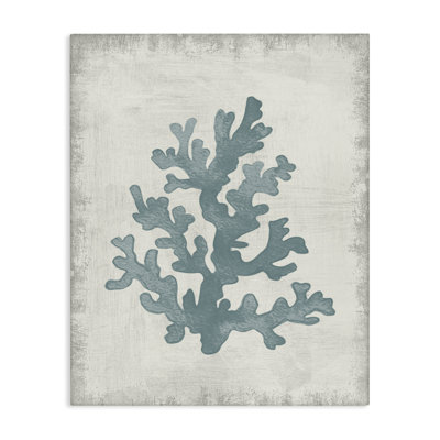 Art mural en forme de corail bleu par Conrad Knutsen