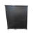 Outdoor 4-6 Person Square Traditional Steam Sauna, Canadian Red Cedar Interior, Hemlock Exterior, Large Tinted Viewing Glass Window